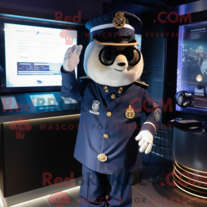 Máscara de proteção da Navy...