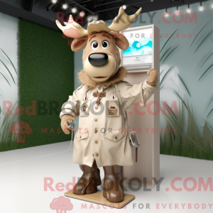 Mascot karakter van een...