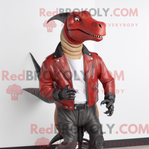 Mascot character of a Red...