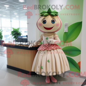 Mascottefiguur van een...