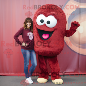 Maskot karakter af en...