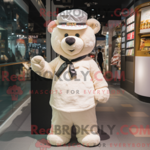 Personaje mascota de un oso...