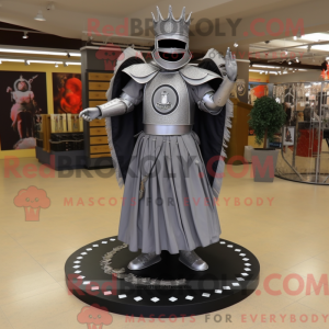 Mascot character of a Gray...
