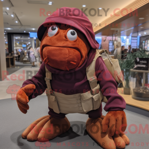 Mascot character of a...