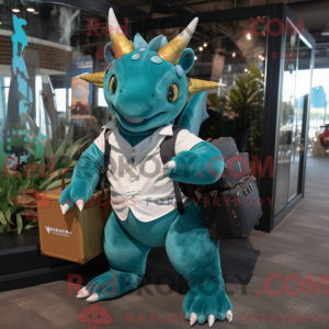 Mascot karakter van een...