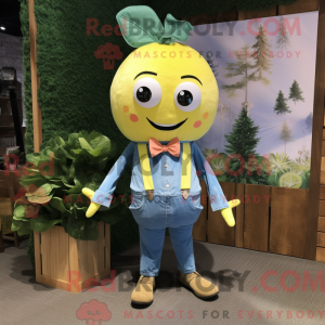 Mascottefiguur van een...