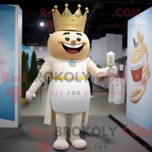 Mascot character of a Cream...