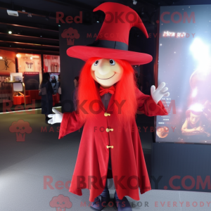 Postava maskota Red Witch S...