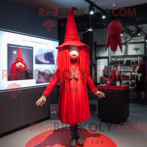Postava maskota Red Witch S...