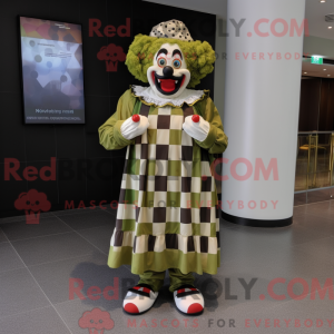 Mascottefiguur van een...