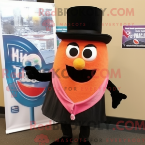 Mascot character of a Peach...