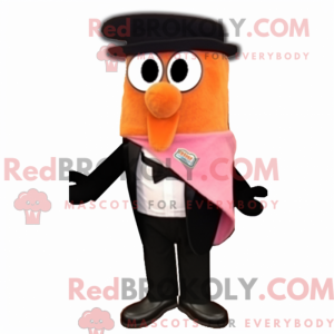 Mascot character of a Peach...