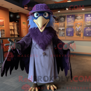 Postava maskota Purple Crow...