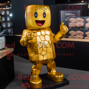 Mascot character of a Gold...