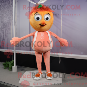 Mascottefiguur van een...