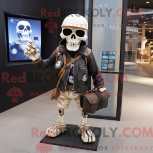 Mascottefiguur van een...