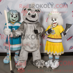 Mascot character of a...