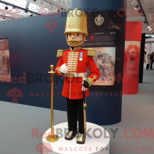 Mascot character of a Gold...