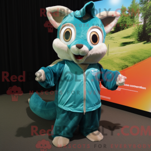 Mascot karakter van een...