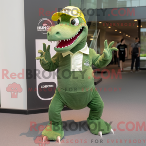Mascottefiguur van een...