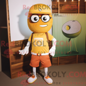 Mascot character of a Rust...