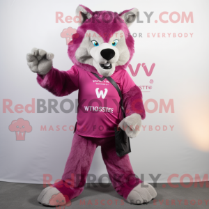 Postava maskota Magenta Say...