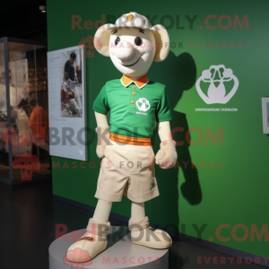 Mascottekarakter van een...