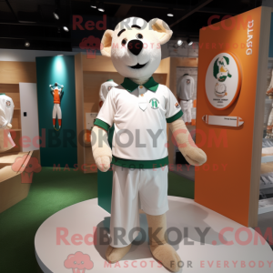 Mascot character of a Cream...
