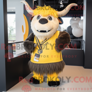 Mascot karakter van een...