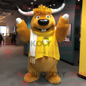 Mascot karakter van een...