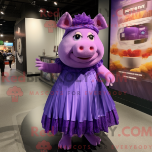 Mascot karakter van een...