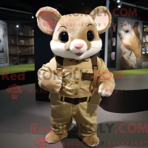Mascot karakter van een...