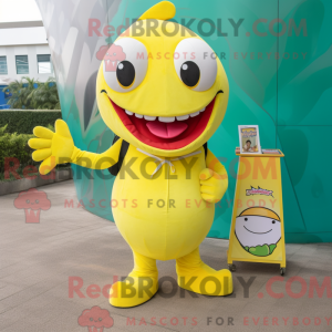 Mascot karakter van een...