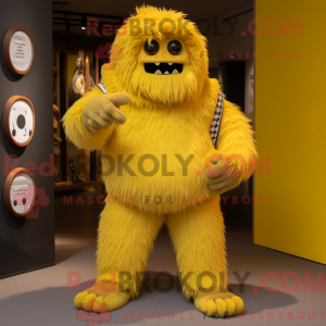 Personnage mascotte d un...