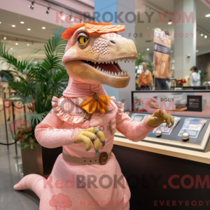 Mascot karakter van een...