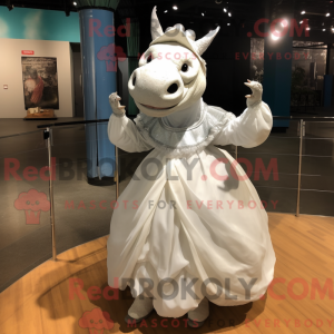Mascot character of a White...