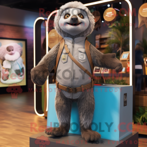Mascot karakter van een...