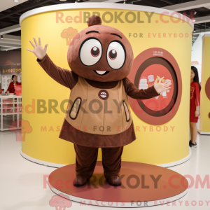Mascot karakter van een...