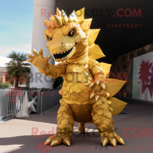 Mascot karakter van een...