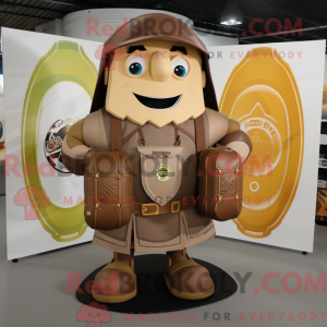 Mascottekarakter van een...