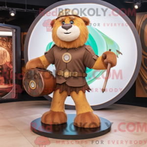 Mascottekarakter van een...