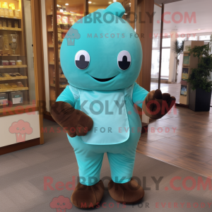 Mascot karakter van een...