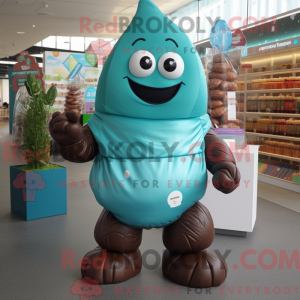 Maskot karakter af en...