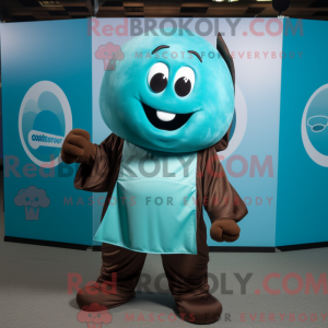 Mascot karakter van een...
