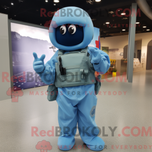 Mascot character of a Sky...