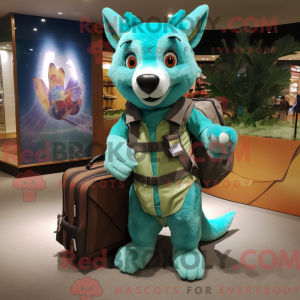 Personnage mascotte d un...