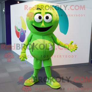Mascot character of a Lime...
