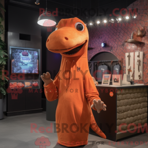 Personnage mascotte d un...