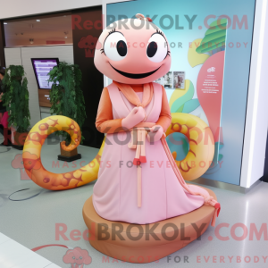 Mascot karakter van een...