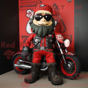 Mascot character of a Red...